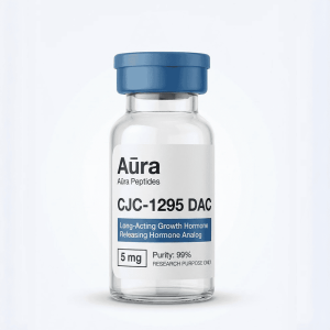 1295 DAC peptide for growth hormone release and anti-aging benefits.